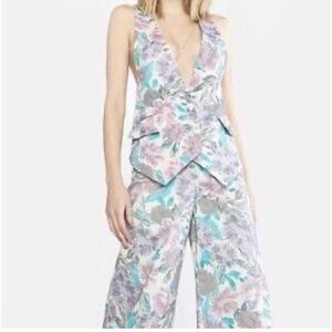 For Love and Lemons Floral Vest, size s,